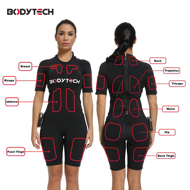 Elektrostimulatie EMS trainingspak Electrostimulation EMS Training Suit