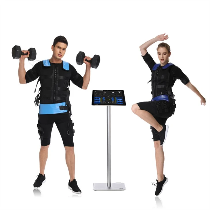 Fitnessapparaat met elektrische schoktherapie